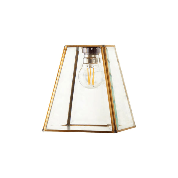 Pooky - Luxor Lantern Pendant Light Shade - Smaller - Clear Glass