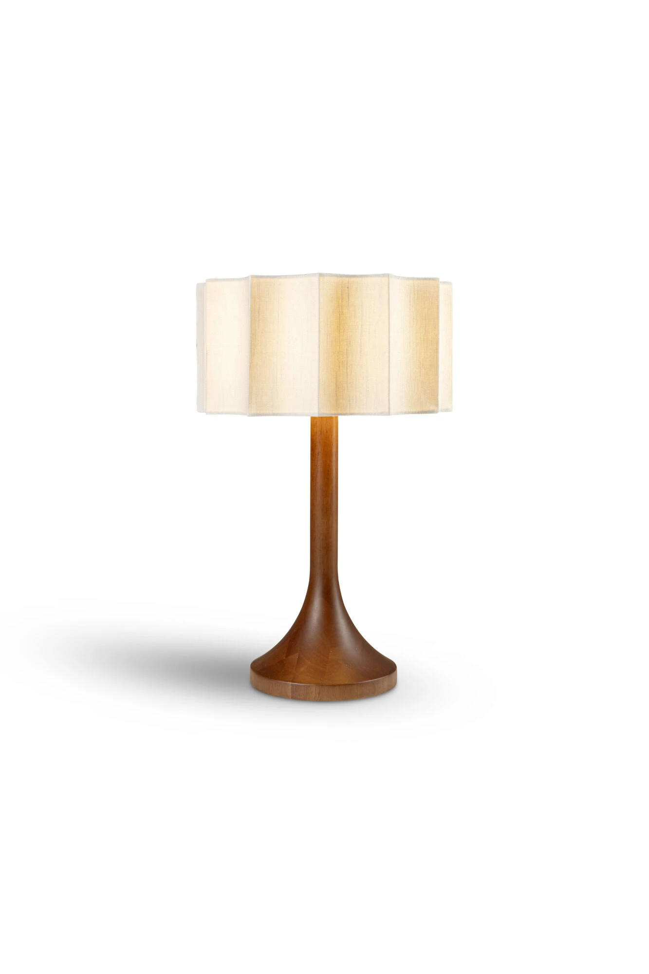 Pure White Lines - Vellum Table Lamp
