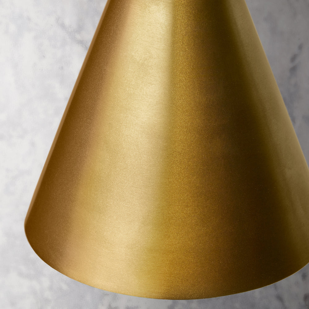 Pooky - Stanlette Pendant Shade - Antique Brass