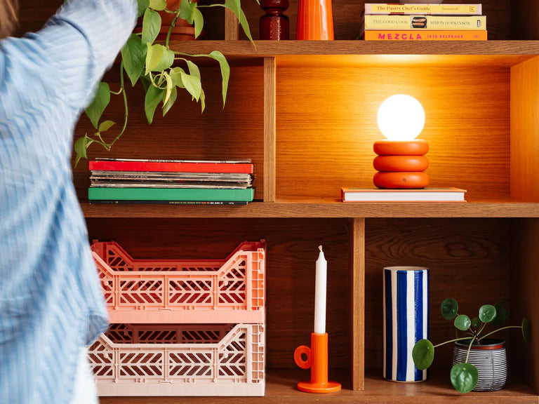 Houseof Peel Orange Rechargeable Table Lamp