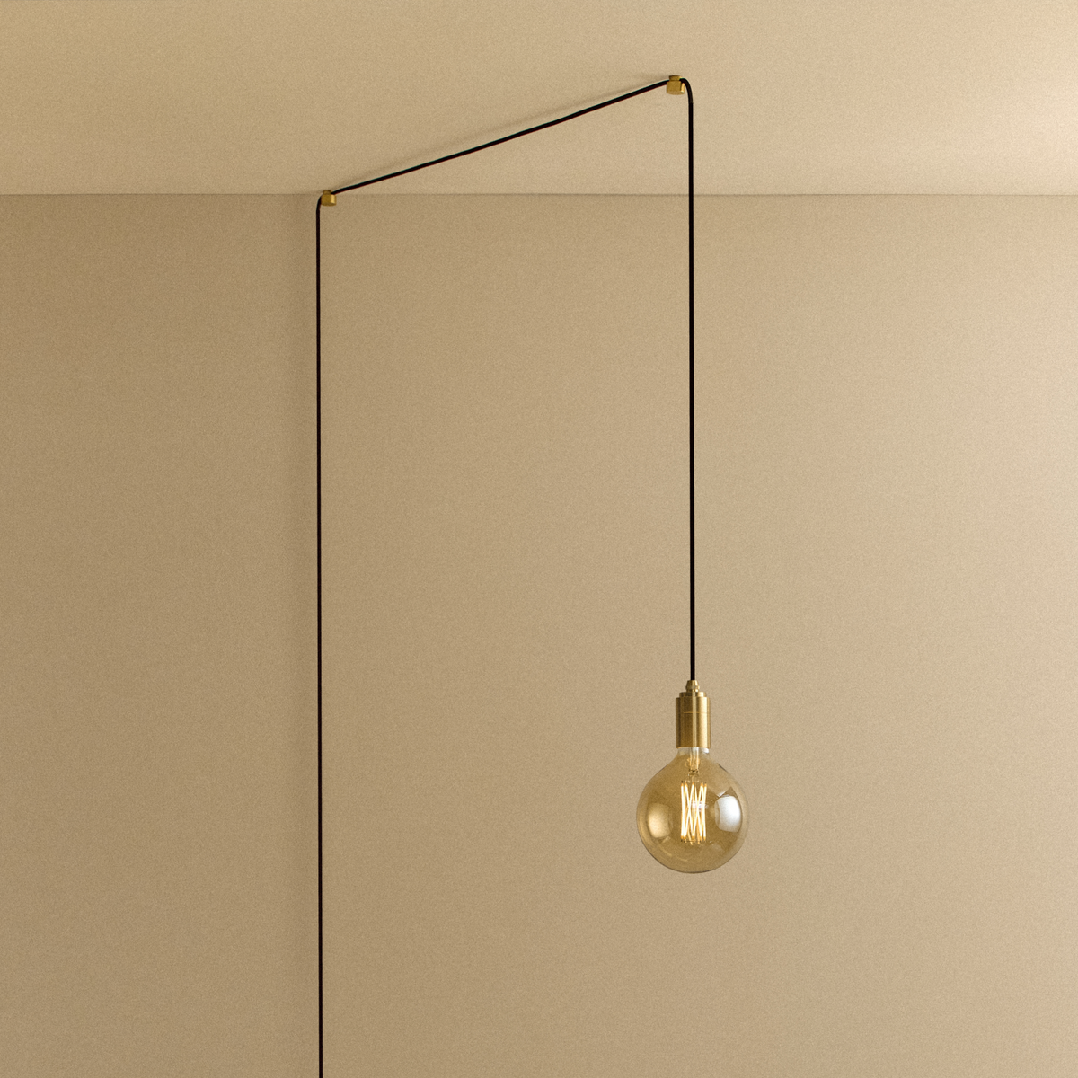 Tala Tala Gaia Plug-In Pendant in Brass