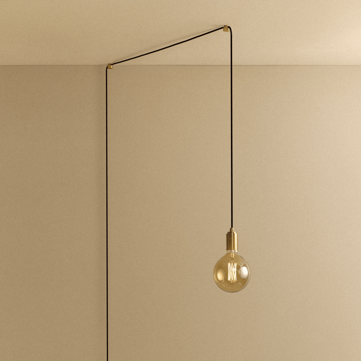 Tala Tala Gaia Plug-In Pendant in Brass