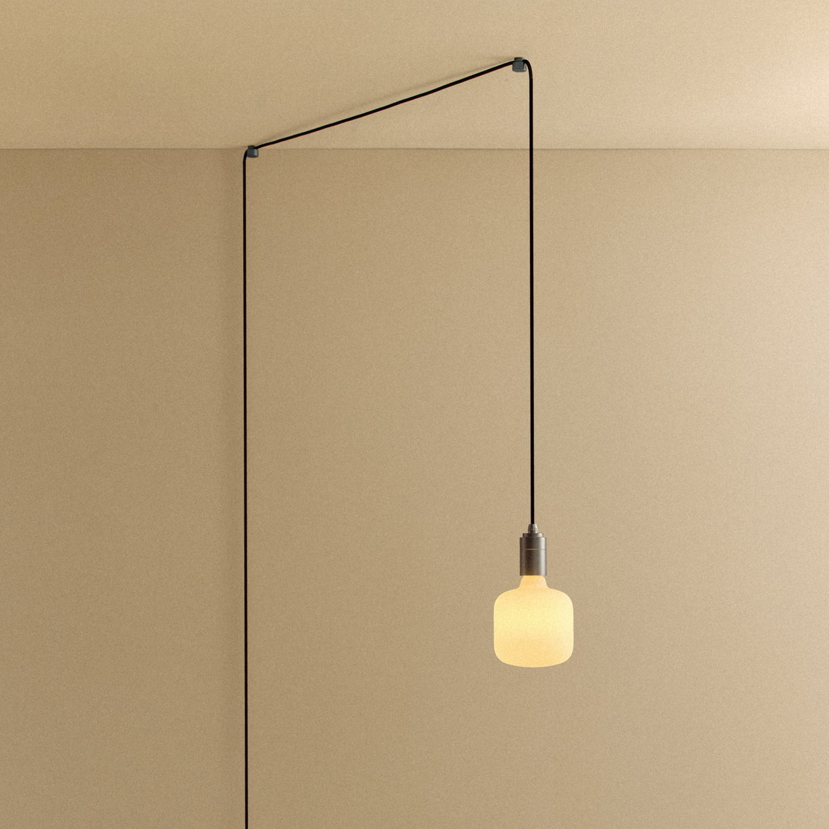 Tala Oblo Plug-In Pendant in Graphite