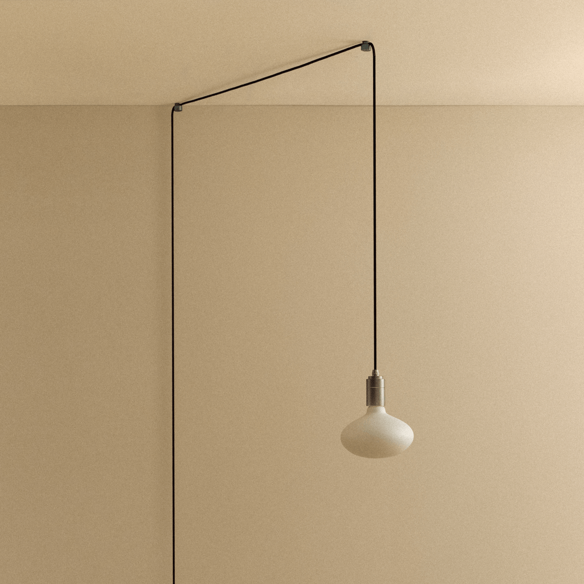 Tala Oval Dim-to-Warm Plug-In Pendant in Graphite