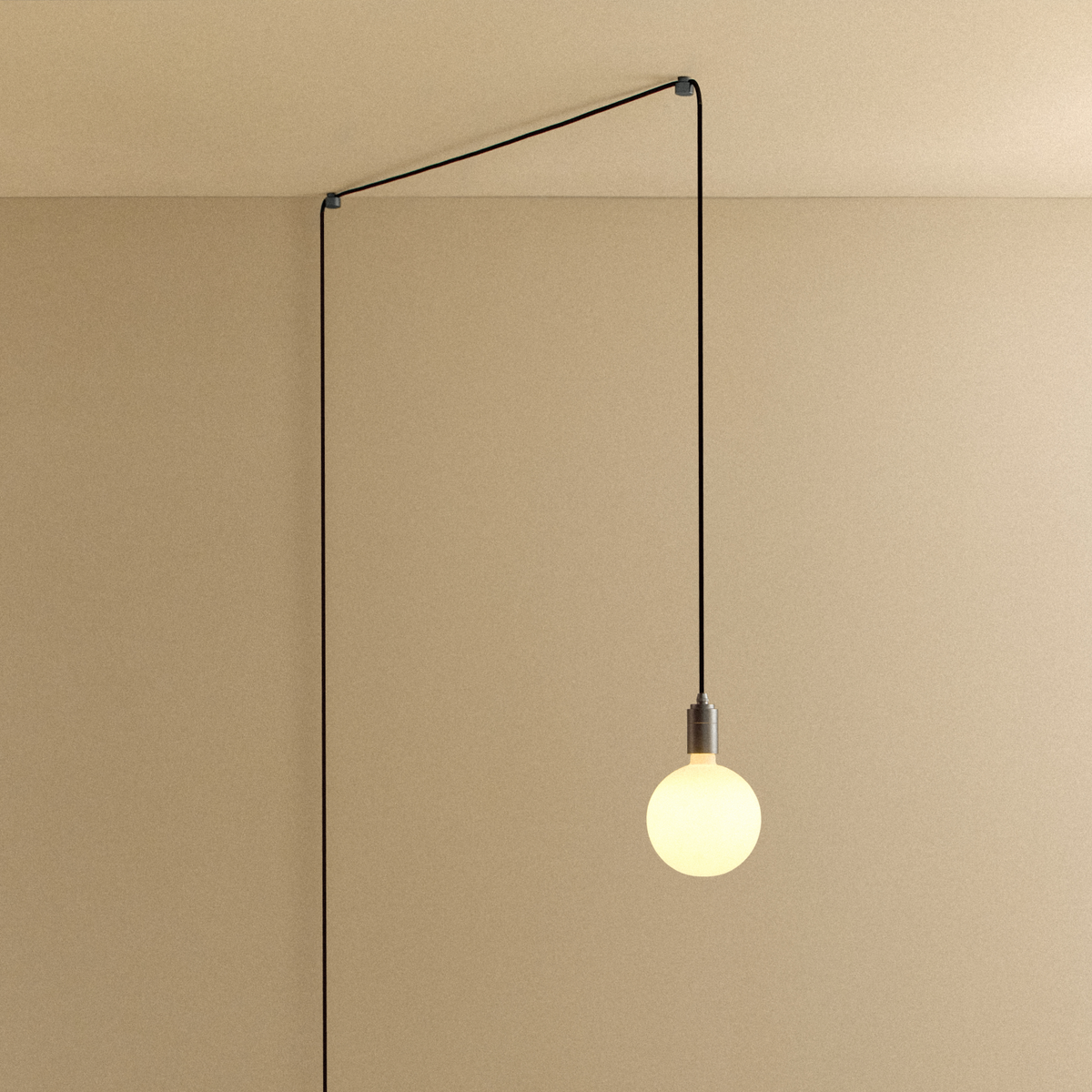 Tala Sphere IV Plug-In Pendant in Graphite