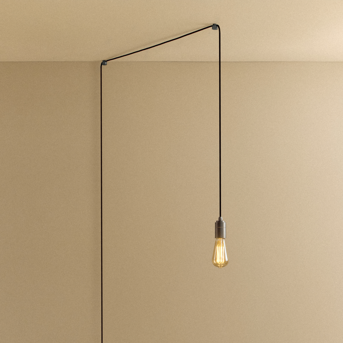 Tala Squirrel Cage Plug-In Pendant in Graphite