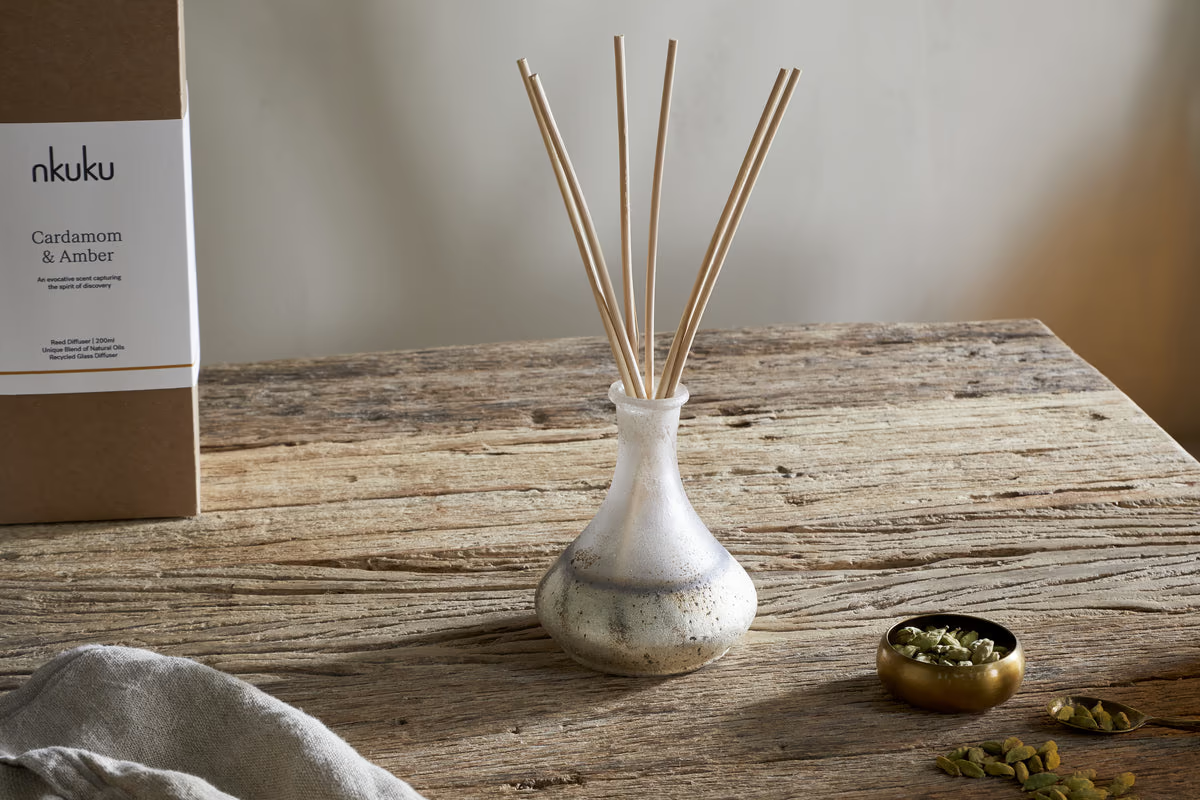 Nkuku - Cardamom & Amber Reed Diffuser