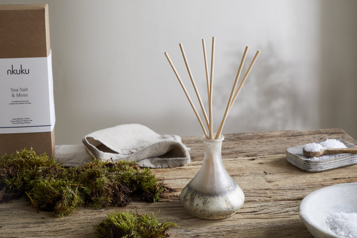 Nkuku - Sea Salt & Moss Reed Diffuser
