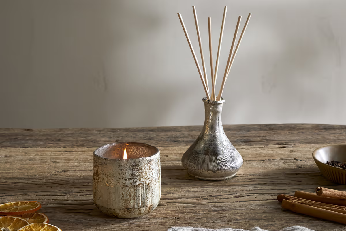 Nkuku - Mandarin & Clove 1 Wick Scented Candle
