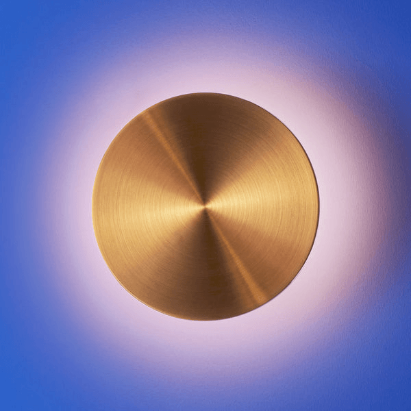 Pooky - Helios Rechargeable wall Light - Larger - Brushed Gold Aluminium