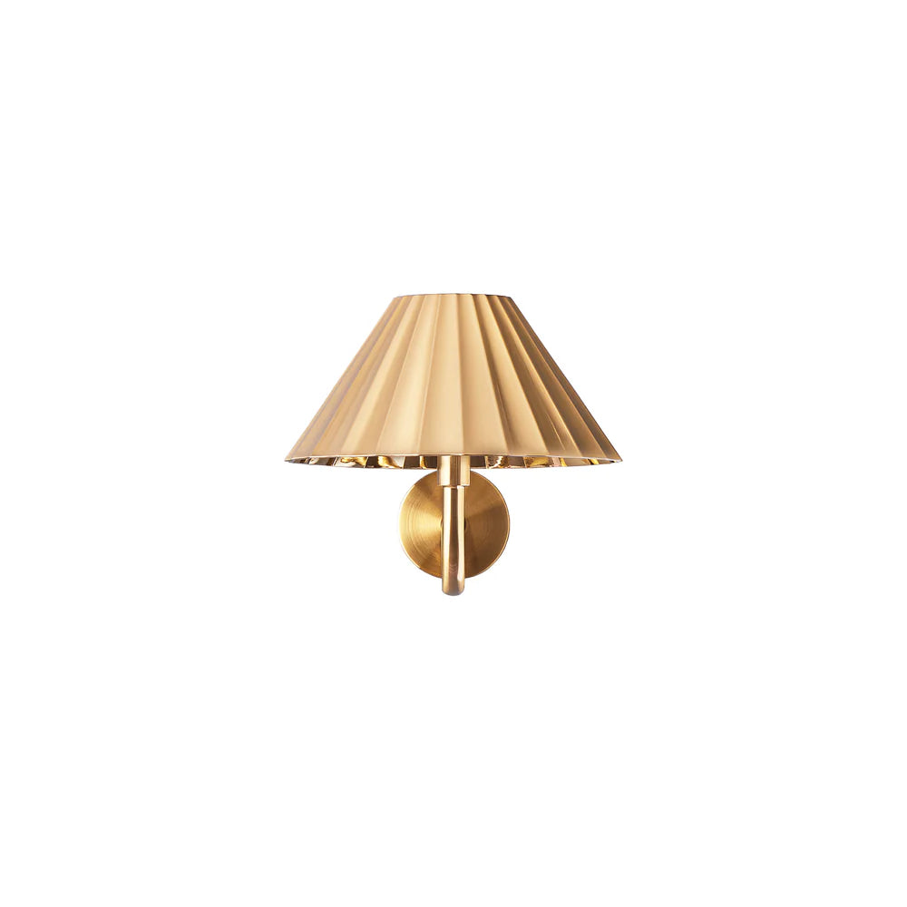 Pooky Twinky Rechargeable Wall Light in Antique Brass