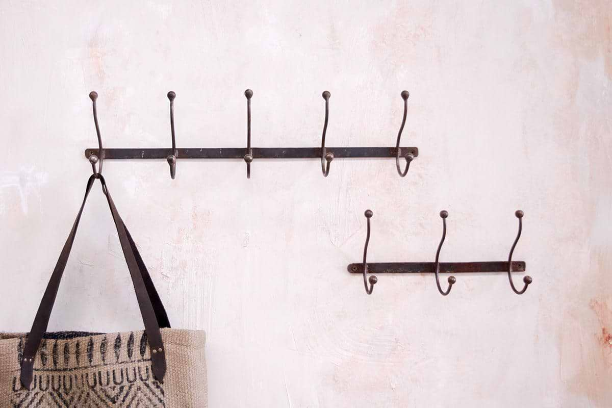 Nkuku - Rama Iron Hook - Row of 3