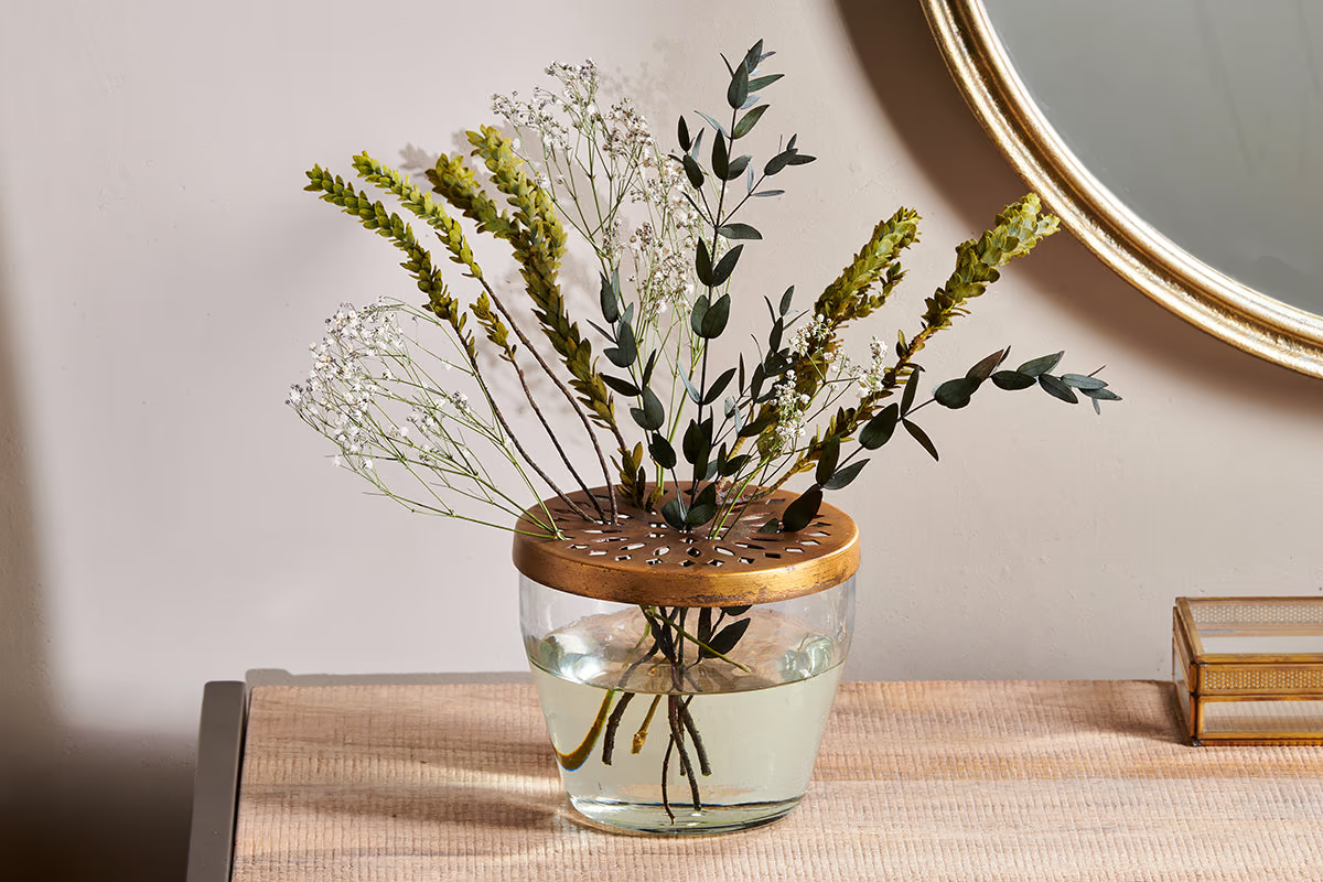 Nkuku - Ramla Vase With Lid - Tapered