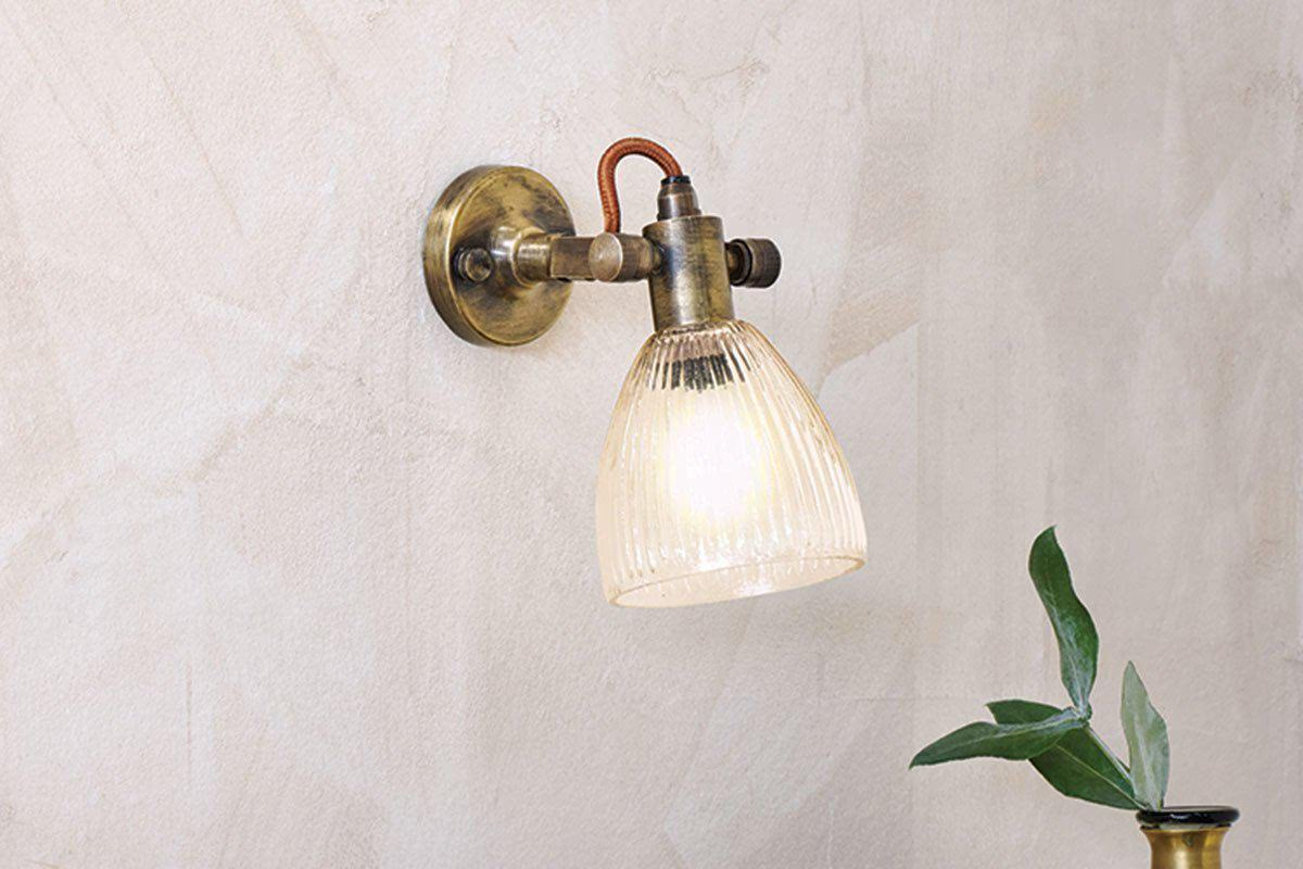 Nkuku - Rarni Recycled Glass Single Wall Light