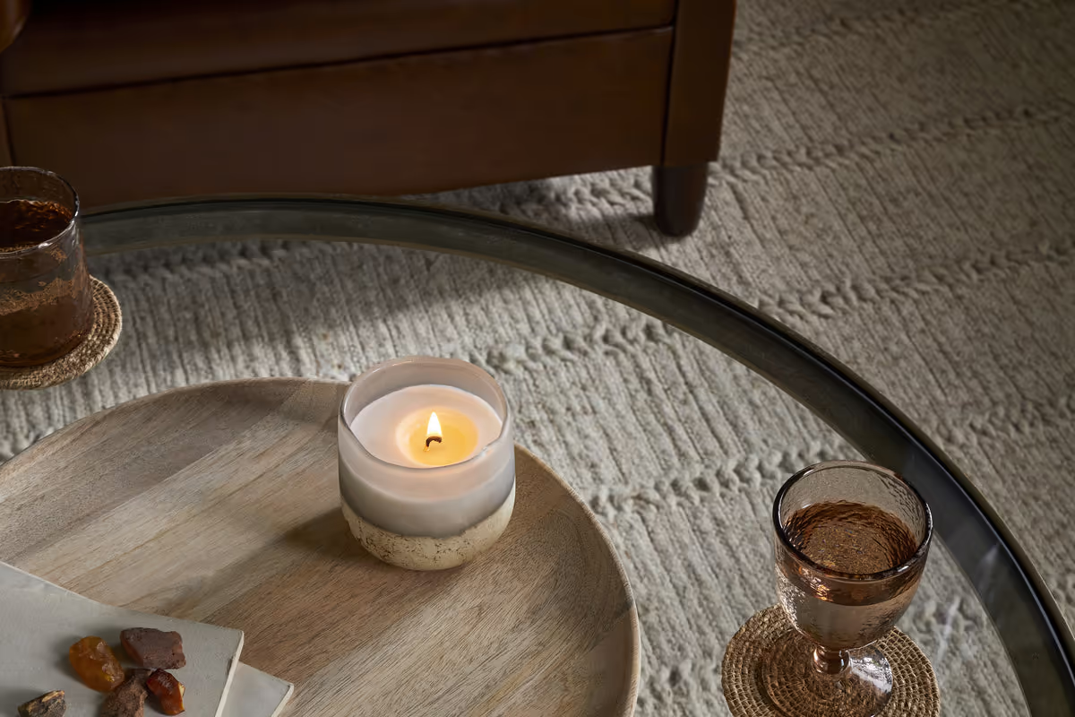 Nkuku - Cardamom & Amber 1 Wick Scented Candle
