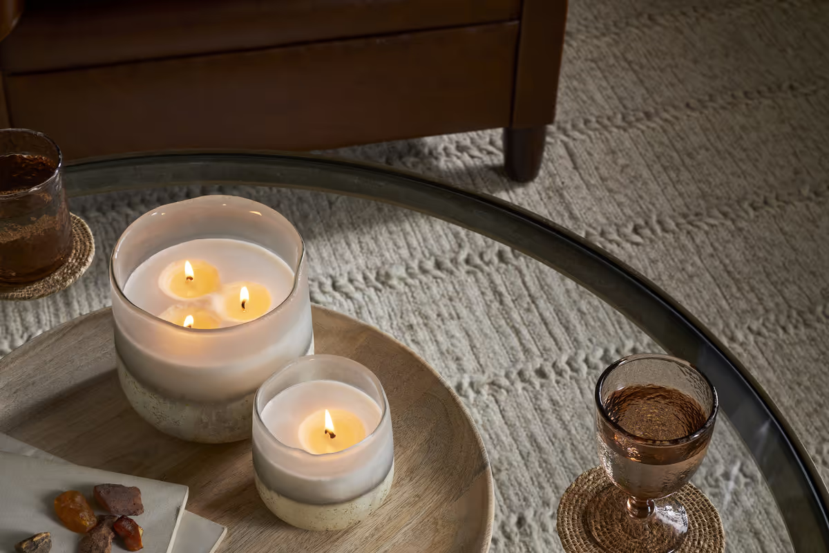 Nkuku - Cardamom & Amber 1 Wick Scented Candle