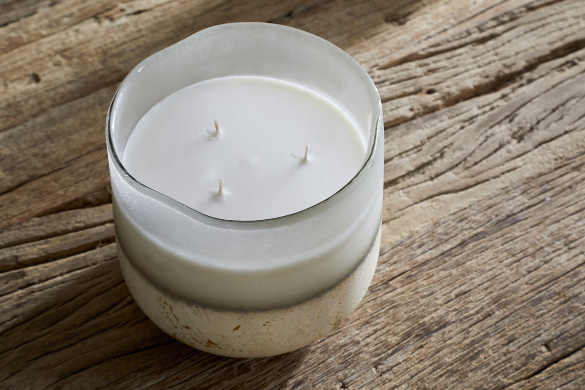 Nkuku - Cardamom & Amber 3 Wick Scented Candle