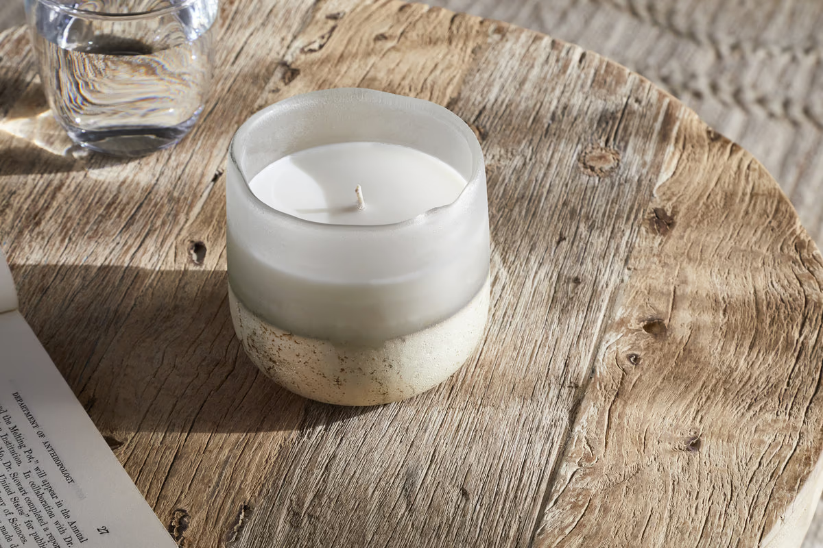 Nkuku - Sea Salt & Moss 1 Wick Scented Candle