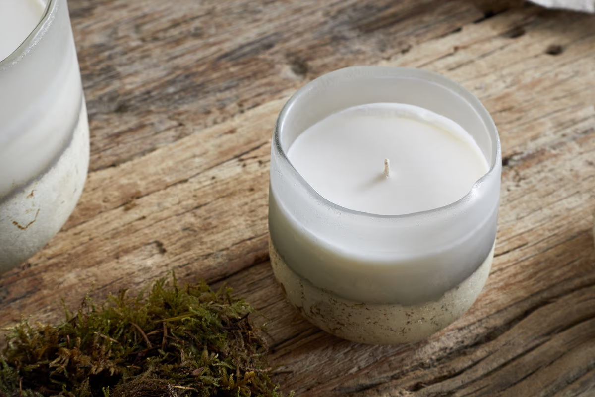 Nkuku - Sea Salt & Moss 1 Wick Scented Candle