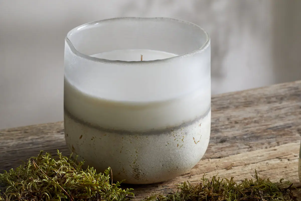 Nkuku - Sea Salt & Moss 3 Wick Scented Candle