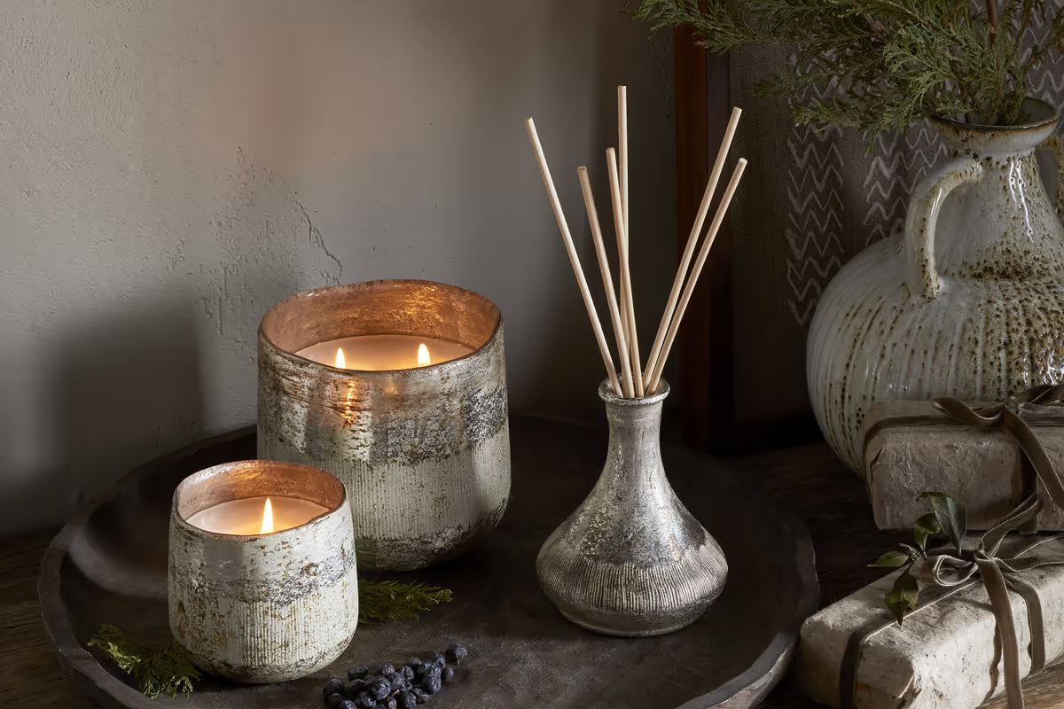 Nkuku - Juniper & Fir 1 Wick Scented Candle