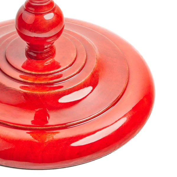 Pooky - Lillee Rechargeable Standing Lamp Base - Red - Without Lampshade