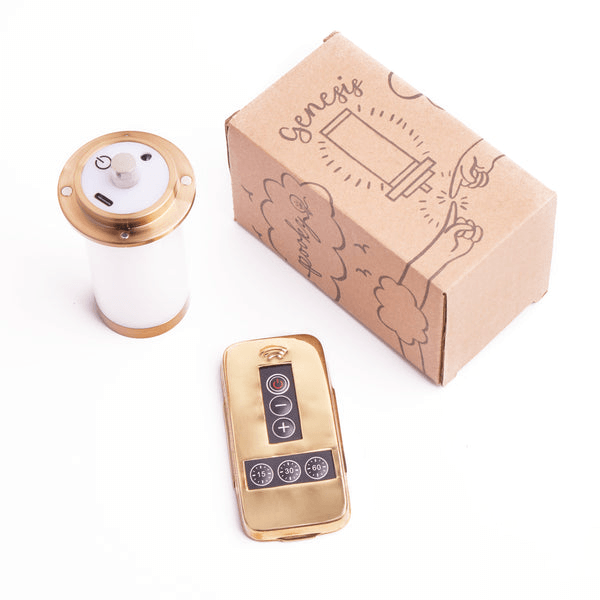 Pooky - Billie Rechargeable Pendant Light - Outdoor - Brass