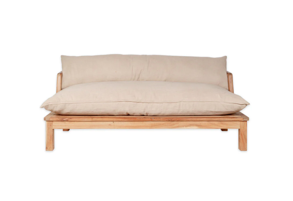Nkuku Sadhi Mango Wood Outdoor Sofa