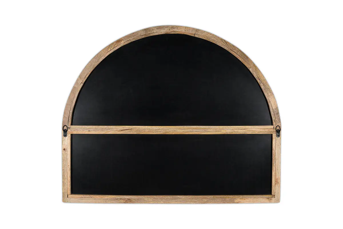 Nkuku - Sande Arched Mango Wood Mirror - Natural
