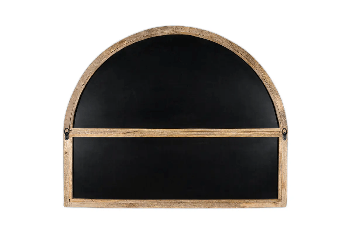 Nkuku - Sande Arched Mango Wood Mirror - Natural