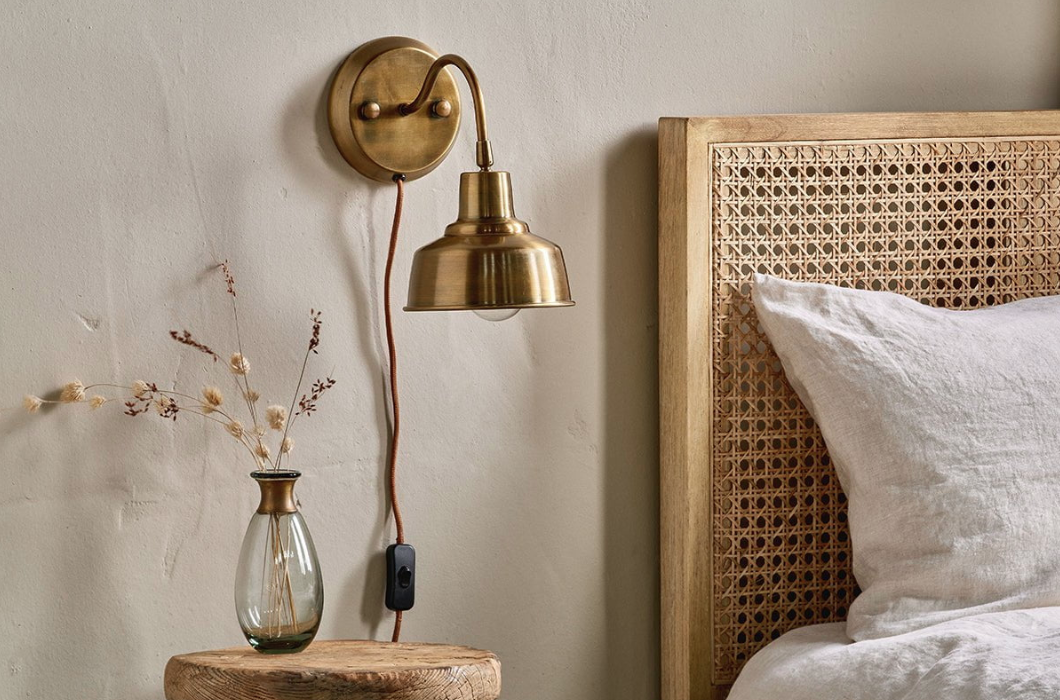Nkuku Nar Wall Lamp - Small