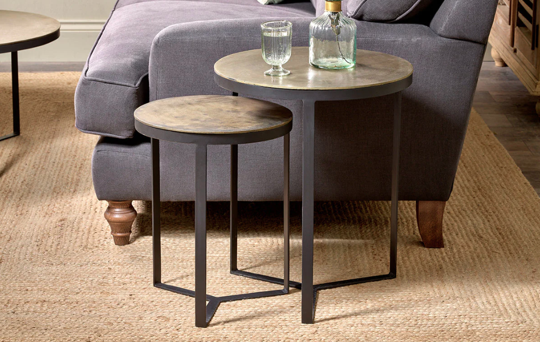 Nkuku - Maba Nesting Side Tables