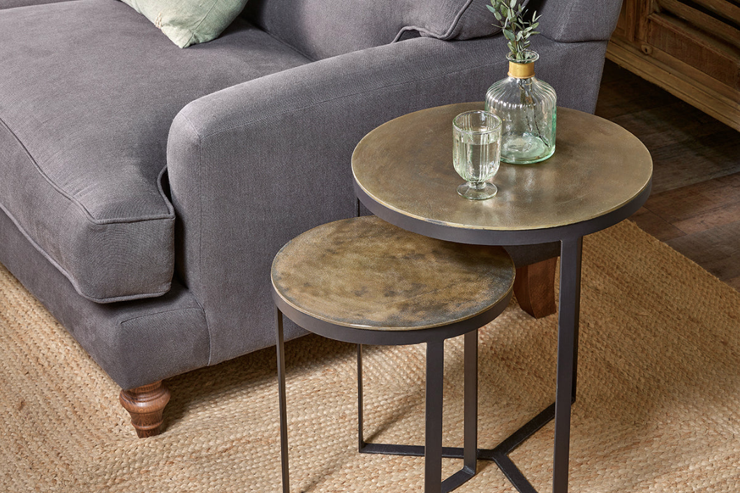 Nkuku - Maba Nesting Side Tables