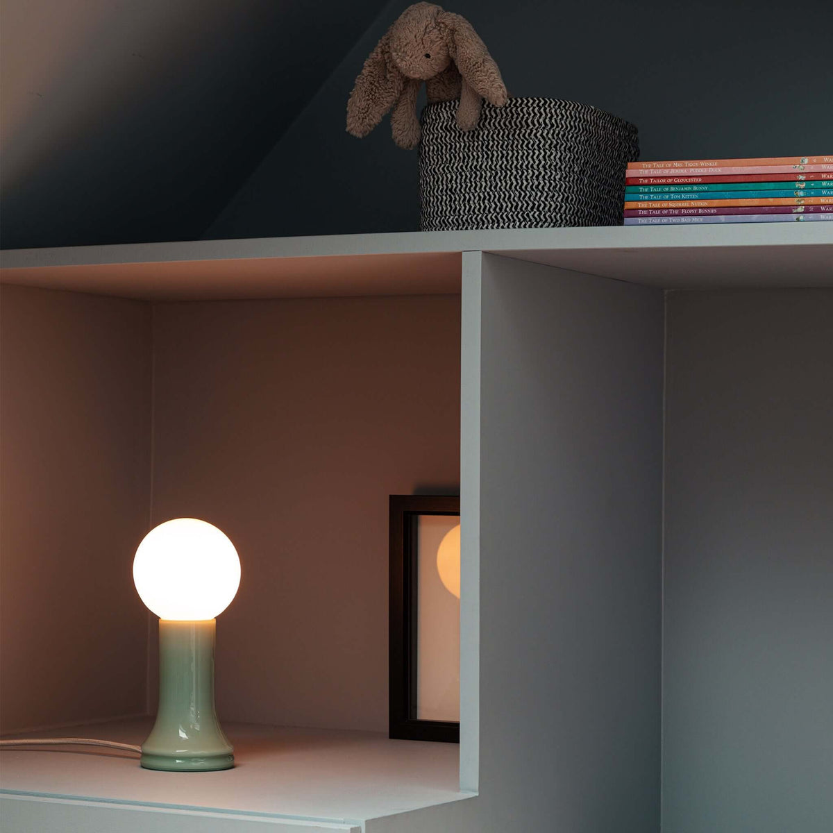 Tala Shore Table Lamp in Sea Green - Set of 2