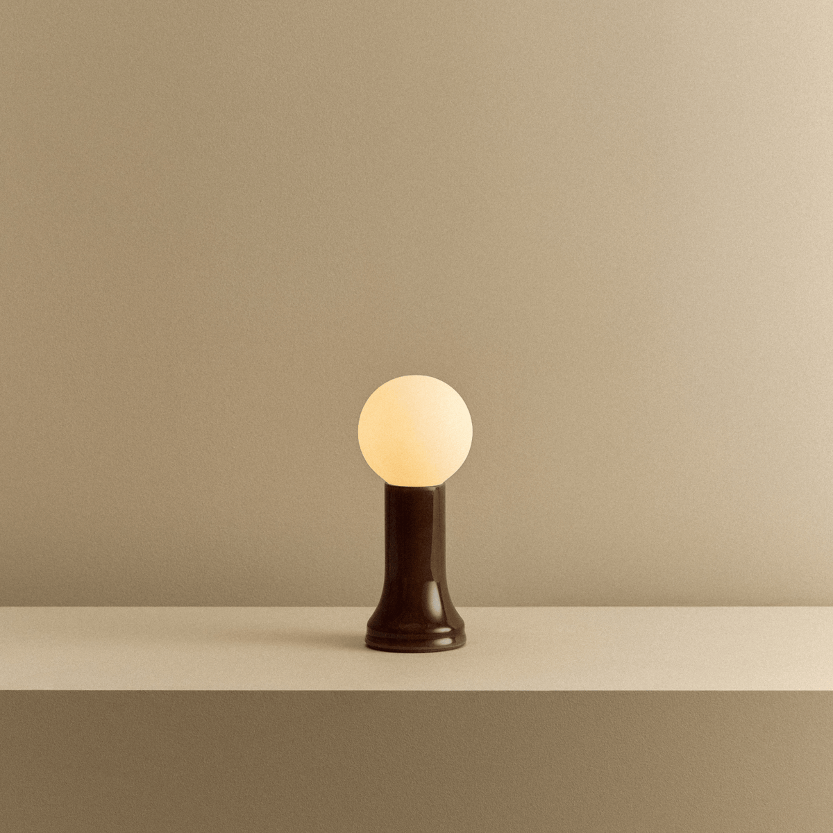 Tala Shore Table Lamp in Bottle Brown