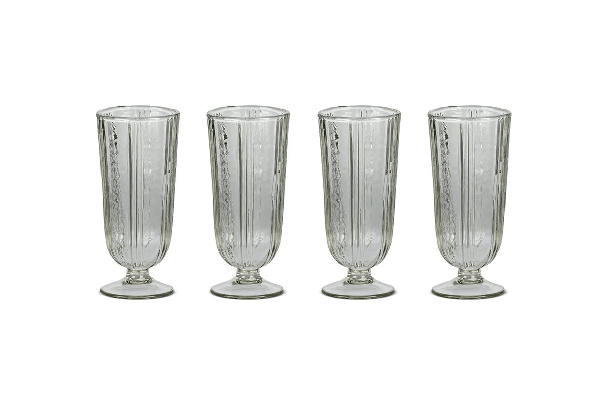 Nkuku - Sigiri Tall Wine Glass - Clear - (Set of 4)