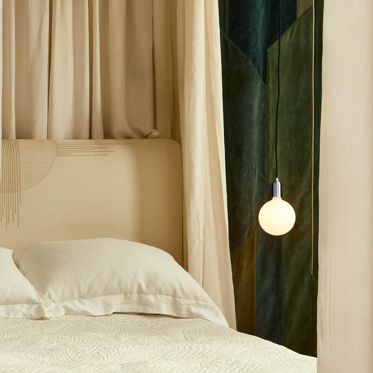 Tala Sphere IV Plug-In Pendant in Stainless Steel
