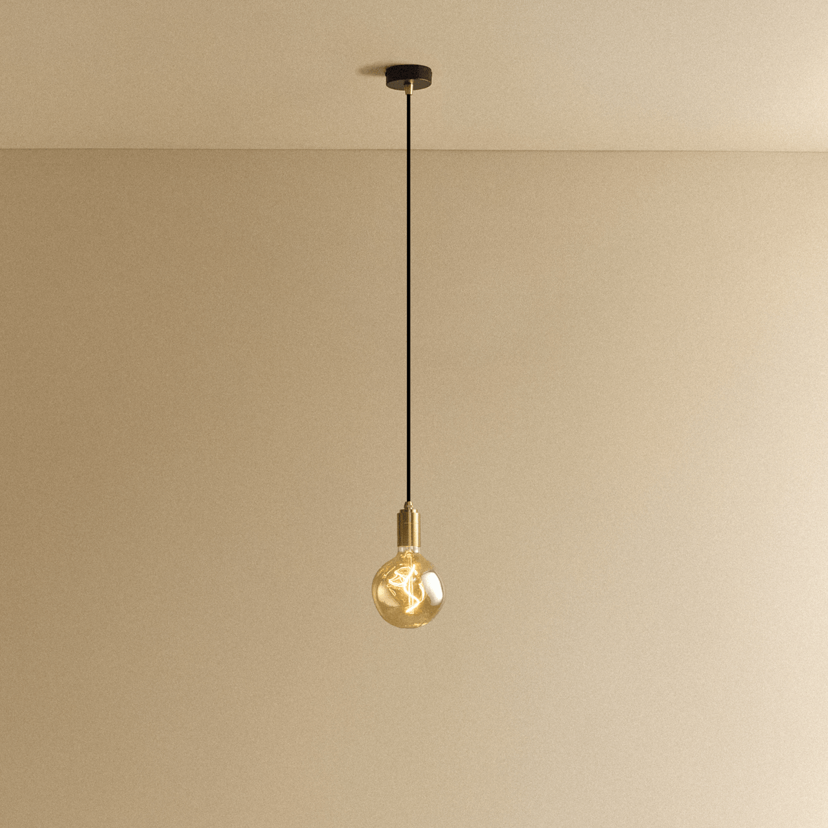 Tala Voronoi I Pendant Light in Brass