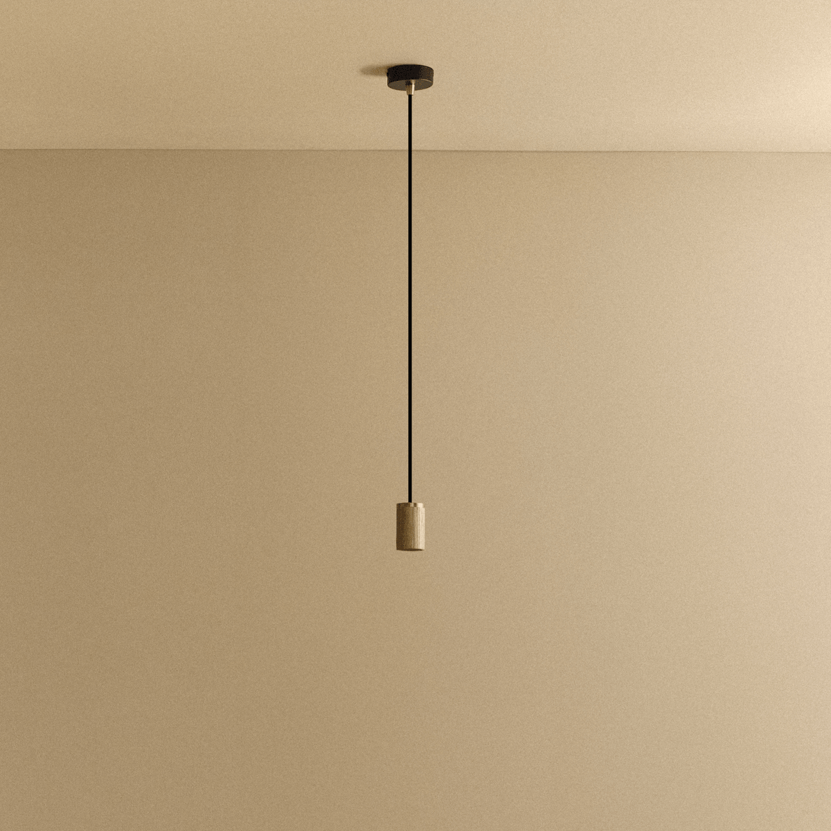Tala Knuckle Pendant in Oak