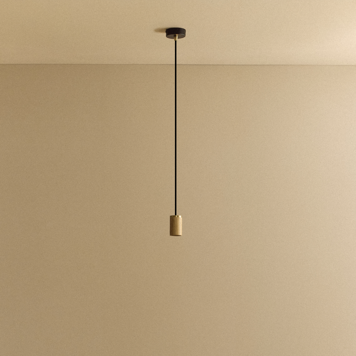 Tala Knuckle Pendant in Oak