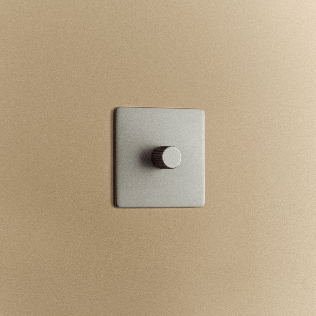 Tala Single Rotary Wall Dimmer in Graphite