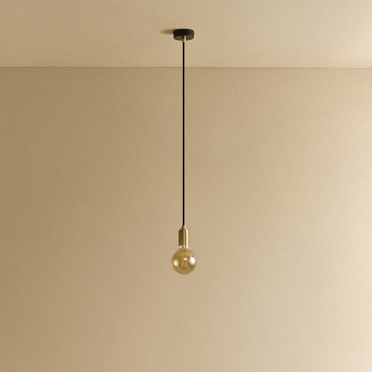 Tala Elva Pendant Light Tinted in Brass
