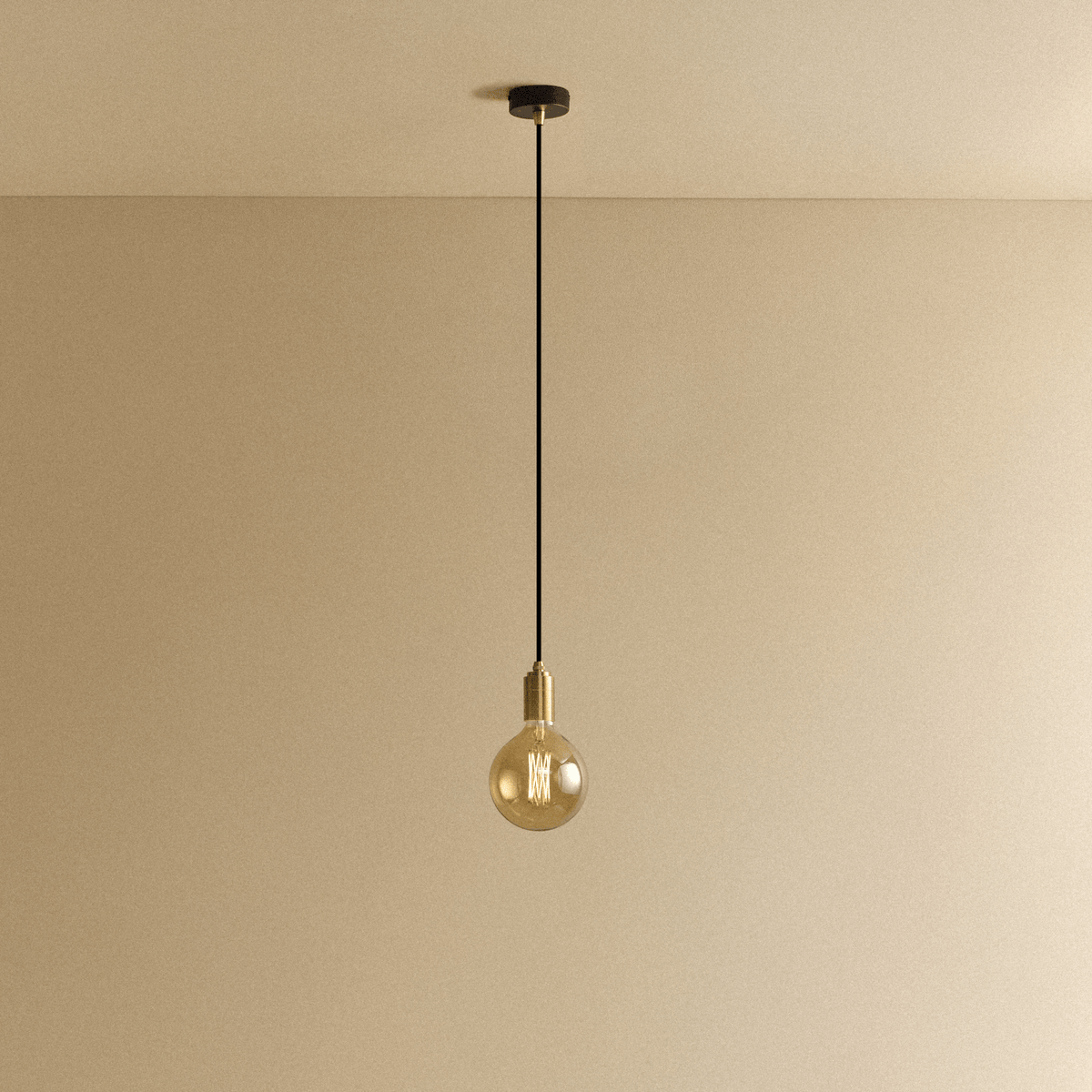 Tala Gaia Pendant Light in Brass