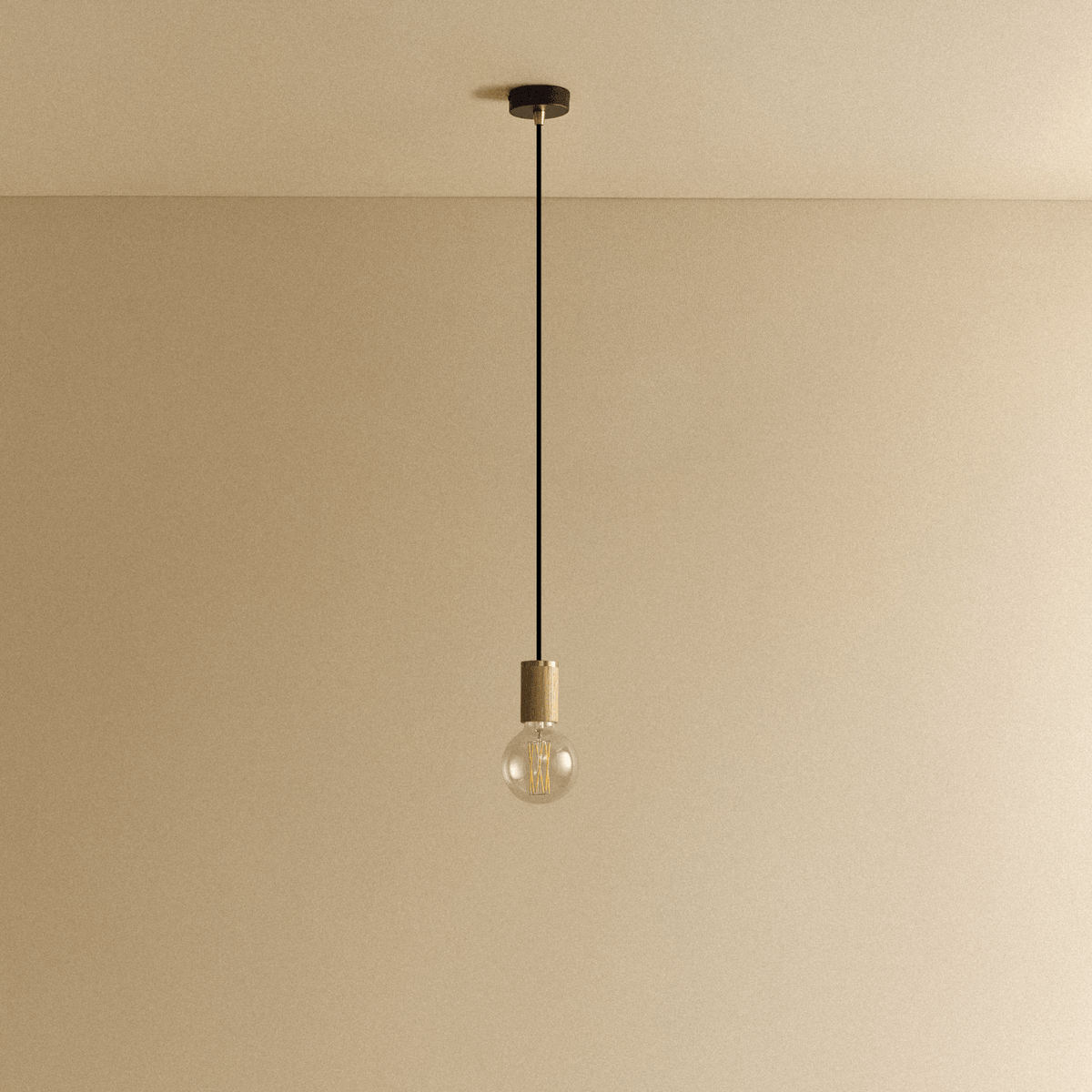 Tala Elva Pendant Light Non-Tinted in Oak
