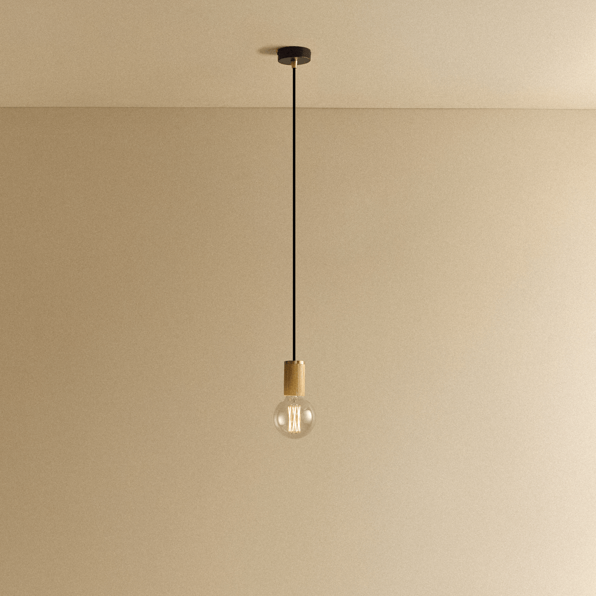 Tala Elva Pendant Light Non-Tinted in Oak