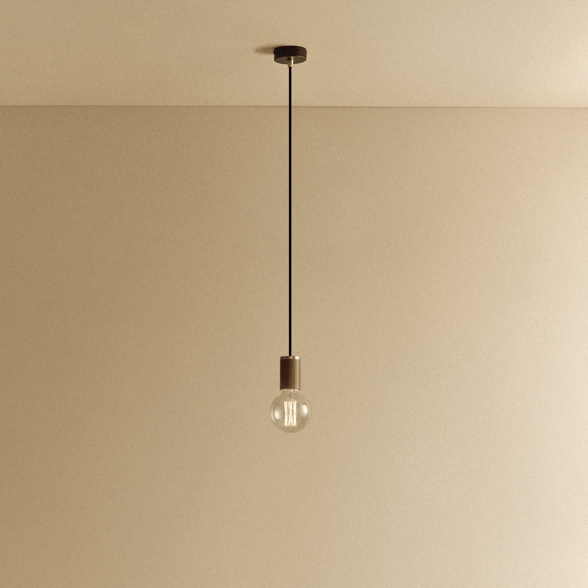 Tala Elva Pendant Light Non-Tinted in Walnut