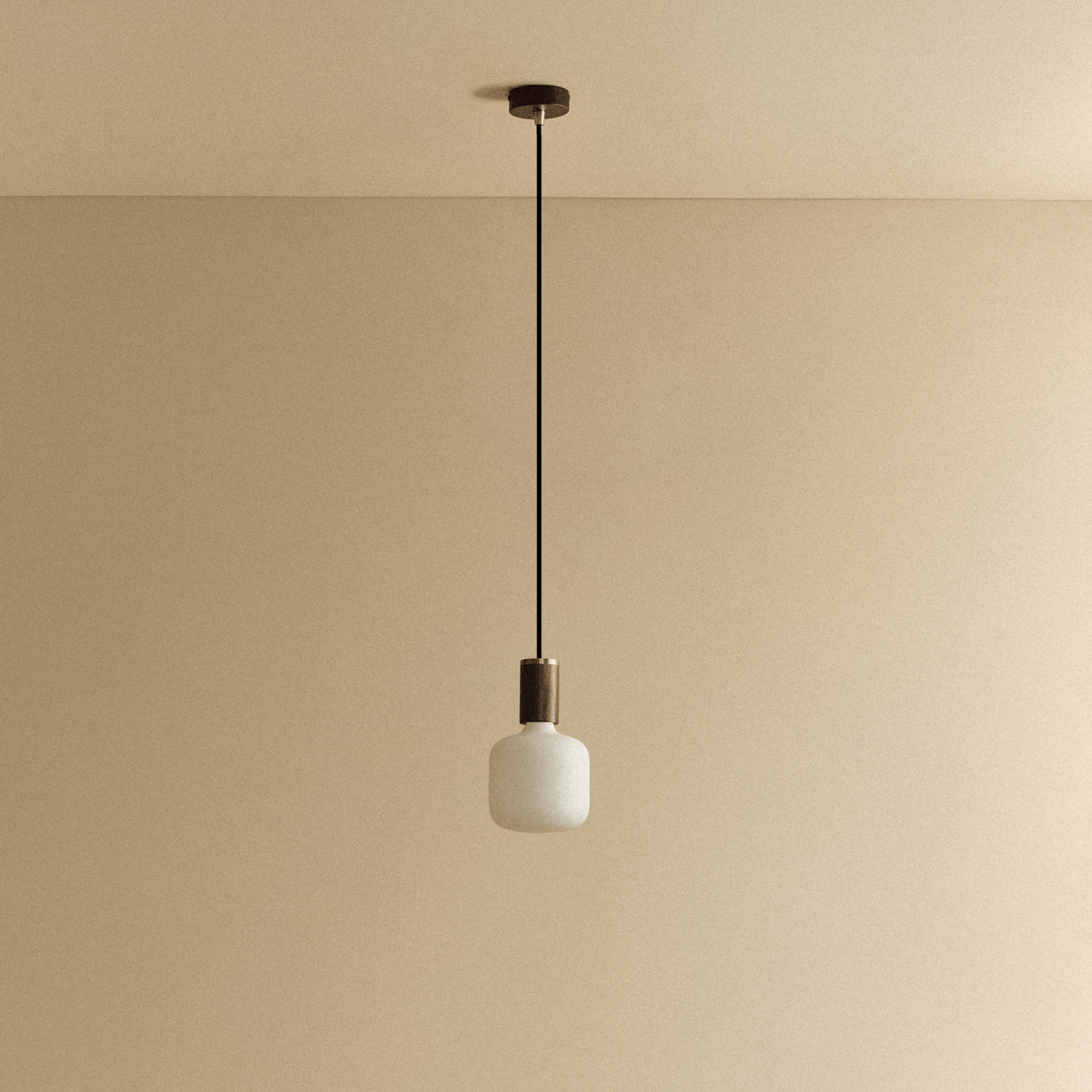 Tala Oblo Pendant Light in Walnut