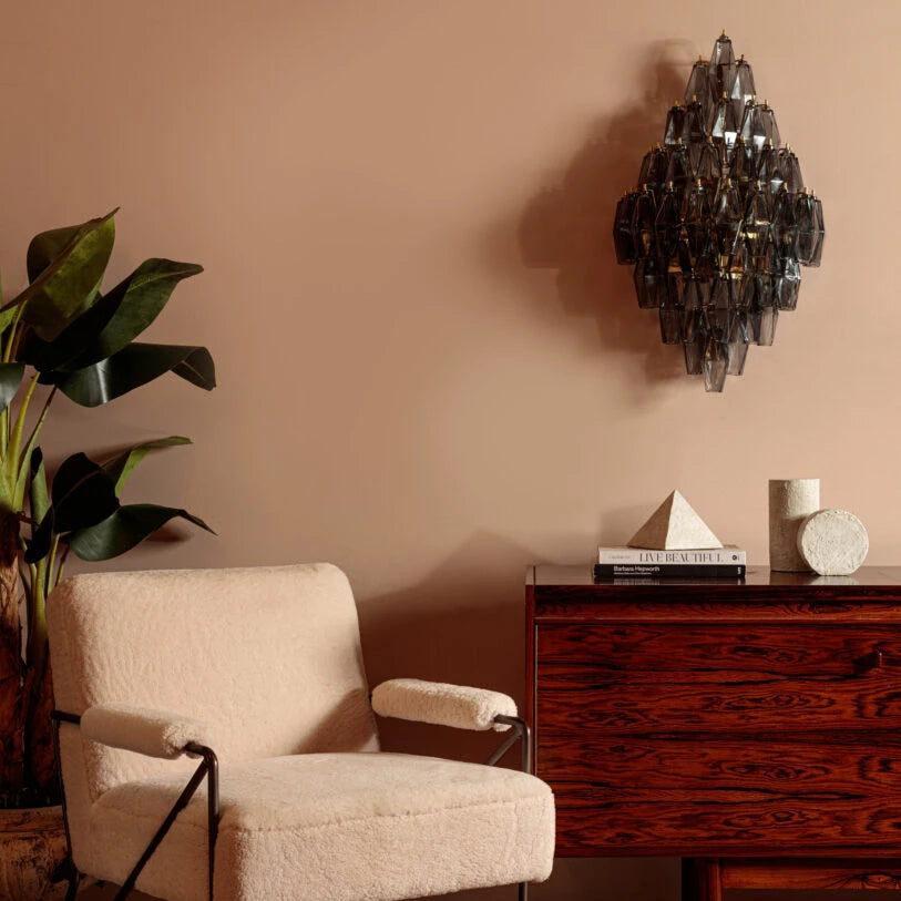 Pure White Lines Sorrento Wall Light – 4 colour options