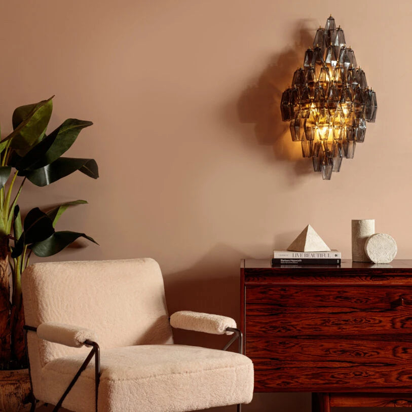 Pure White Lines Sorrento Wall Light – 4 colour options