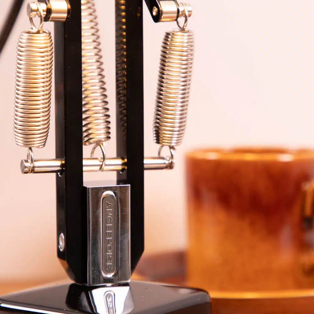 Anglepoise Light - Original 1227 Mini Desk Lamp Jet Black - Jet Black Finish - Aluminium Arms and Steel Shade